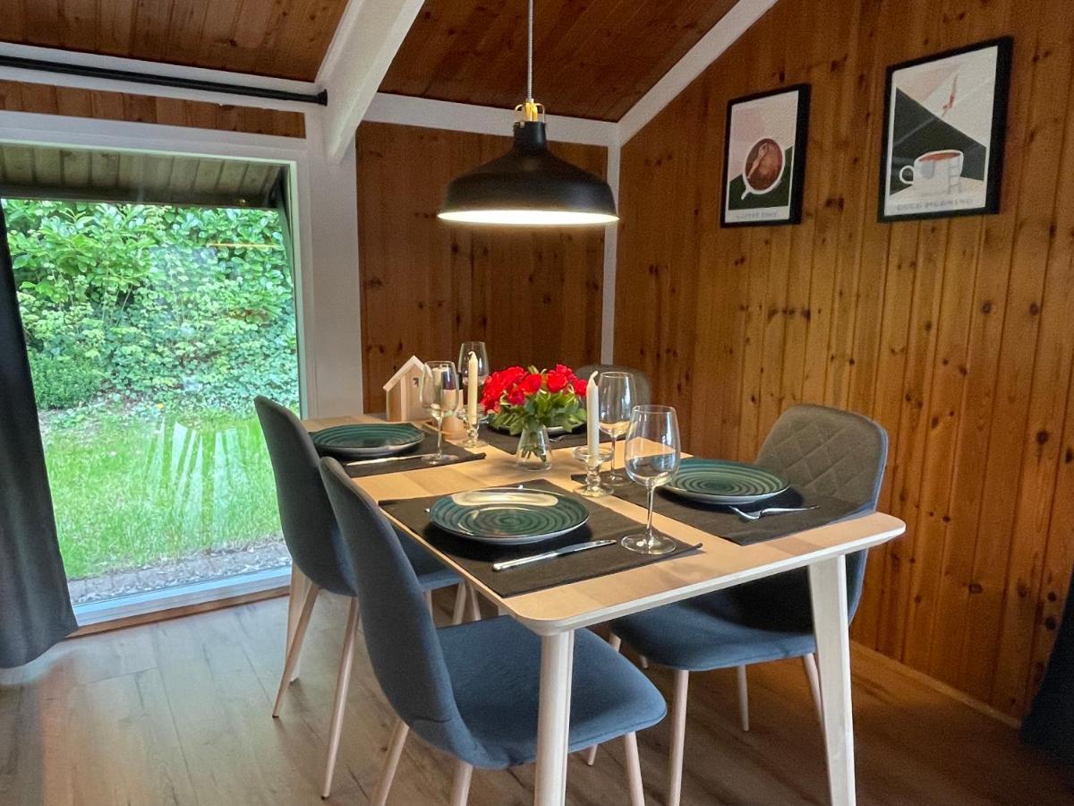 Ferienhaus Kleine Auszeit In Der Natur Mit Kamin, Yogamatten, Schoene Kueche Extertal Esterno foto