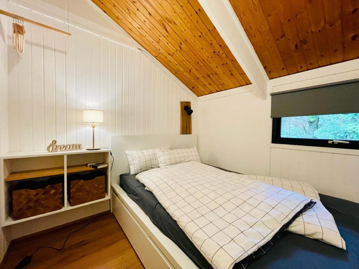 Ferienhaus Kleine Auszeit In Der Natur Mit Kamin, Yogamatten, Schoene Kueche Extertal Esterno foto