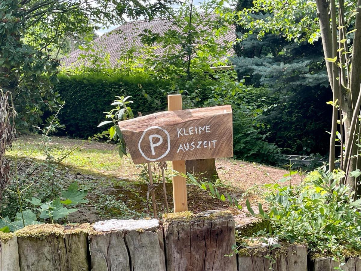 Ferienhaus Kleine Auszeit In Der Natur Mit Kamin, Yogamatten, Schoene Kueche Extertal Esterno foto